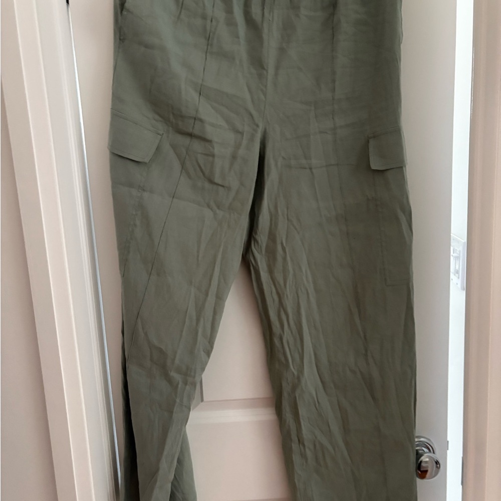 Sweaty Betty Green Wide Leg Jumpsuit with Elastic Waistband
